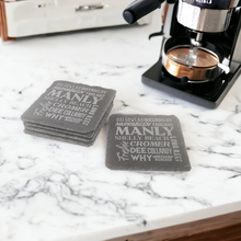 Load image into Gallery viewer, TAHEI Slate Coasters - Northern Beaches