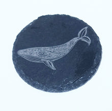 Load image into Gallery viewer, TAHEI Slate Coasters Whale