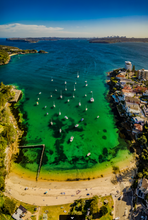 Load image into Gallery viewer, Afternoon at Little Manly 45x62