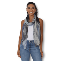 Load image into Gallery viewer, Indigo Dream Scarf 200x70cm