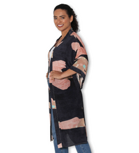 Load image into Gallery viewer, SILK Wild Safari Kimono Long
