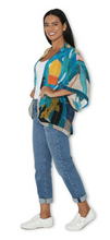 Load image into Gallery viewer, SILK Magic Coastal Spell Kimono OSFM