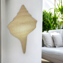Load image into Gallery viewer, Conch Wall Piece Sand