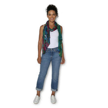 Load image into Gallery viewer, Queen's Garden Scarf 200x70