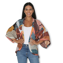Load image into Gallery viewer, SILK Embracing Change Kimono OSFM