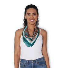 Load image into Gallery viewer, SILK Orchid Ink Scarf 60x60