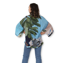 Load image into Gallery viewer, Summer Days 100% Silk Kimono