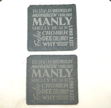 Load image into Gallery viewer, TAHEI Slate Coasters - Northern Beaches