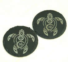 Load image into Gallery viewer, TAHEI Slate Coasters Fonu Turtle