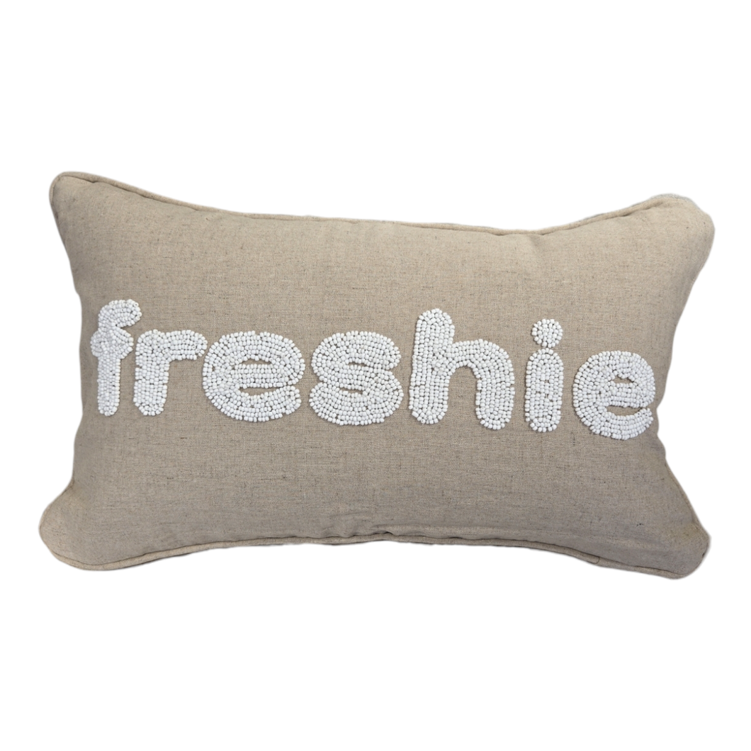 Freshie Beaded Cushion + Polyester Insert