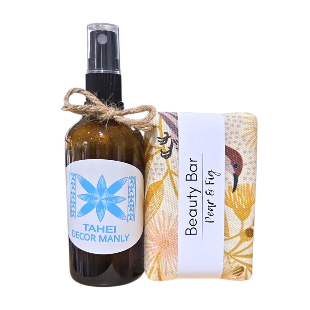 Gift Pack Tahei Spray/Beauty Bar - Pear Fig