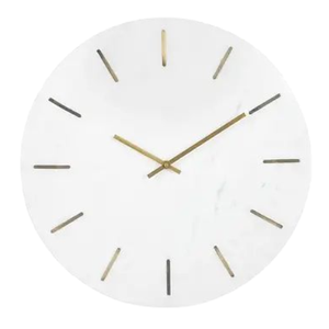 Marble Wall Clock 40cm