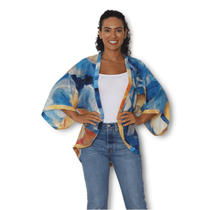 SILK Sea of Roses Kimono
