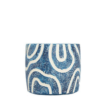 Load image into Gallery viewer, Ember Planter Pot 14.5cm Navy MED
