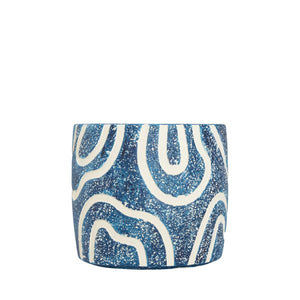 Ember Planter Pot 14.5cm Navy MED