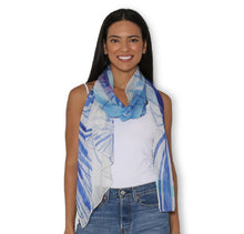 Load image into Gallery viewer, Blue Sea Scarf 200x70cm
