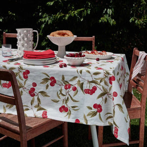 Cherry Tablecloth 150x350