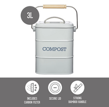 Load image into Gallery viewer, Kitchen Tidy Compost Bin
