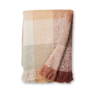 Dana Rust Brushed Throw 160x200cm