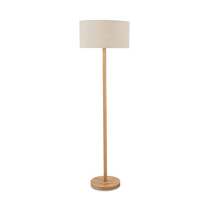 Davey Floor Lamp Nat/Whi 180cm