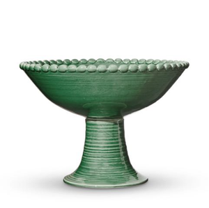 Eden Green Pedestal Bowl