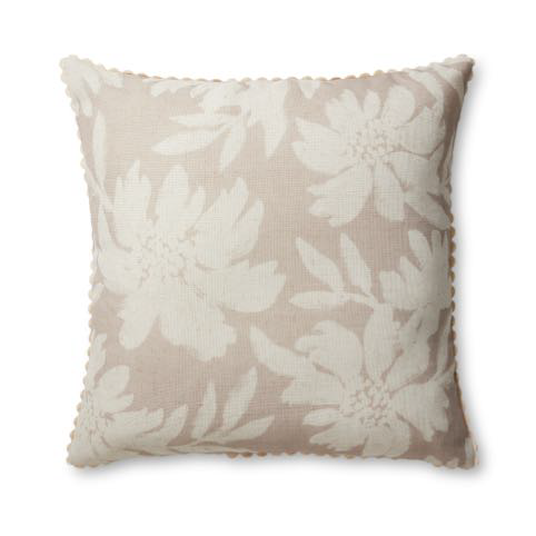 Eve Floral Neutral Cushion 50cm