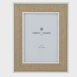 Natural Fabric Frame 5x7