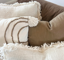 Load image into Gallery viewer, Fringed Rect Cushion 55x40
