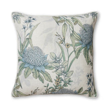 Load image into Gallery viewer, Glenelg Whi Blue Cushion 50cm
