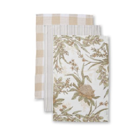 Glenelg Neutral Teatowel Pack