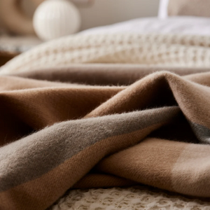 Harley Neutral/Charcoal Throw 160x200cm