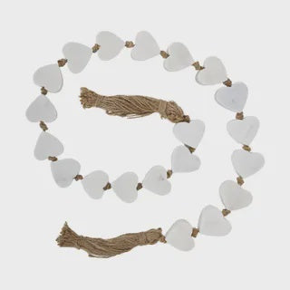 Marble Heart Garland