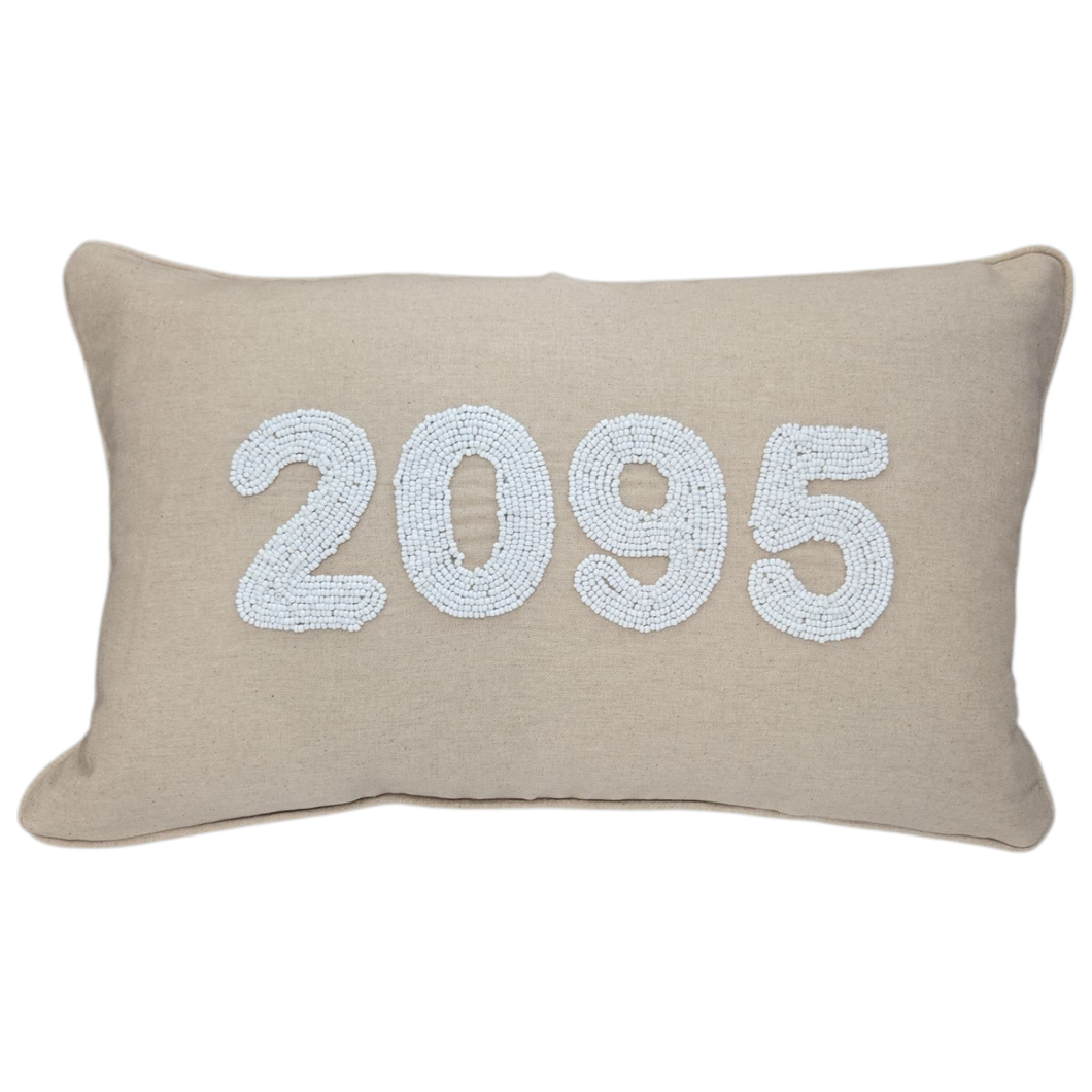 2095 Beaded Cushion 30x50 COVER ONLY