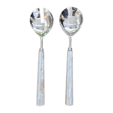 Load image into Gallery viewer, Dover mother of pearl Salad Servers
