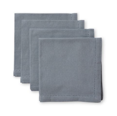 Jetty Mineral Blue Napkin Set 4