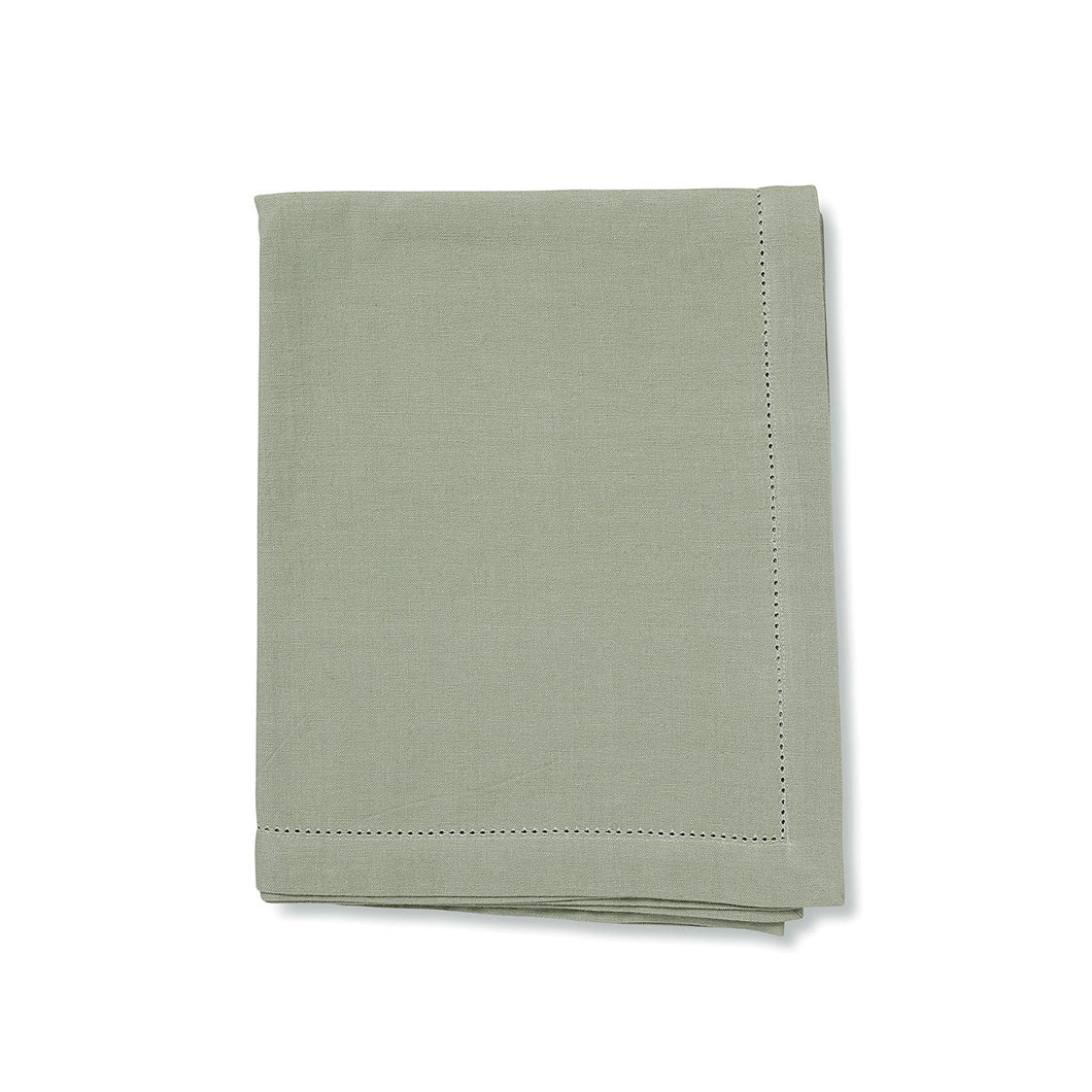 Jetty Mineral Green Tablecloth 180x350