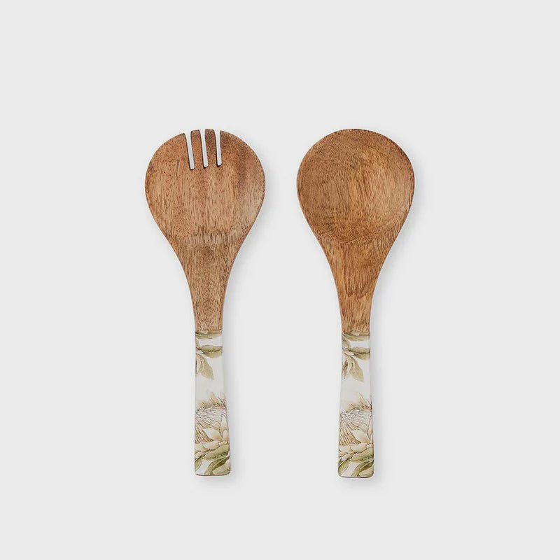 King Protea Salad Servers