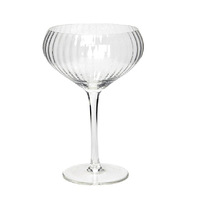Isobel Ribbed Cocktail Flute 18.2cm