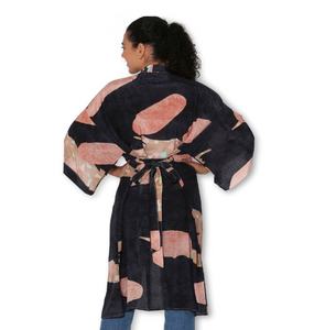 SILK Wild Safari Kimono Long