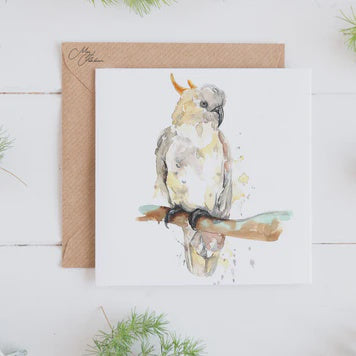 Cockatoo Greeting Card
