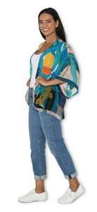 SILK Magic Coastal Spell Kimono OSFM