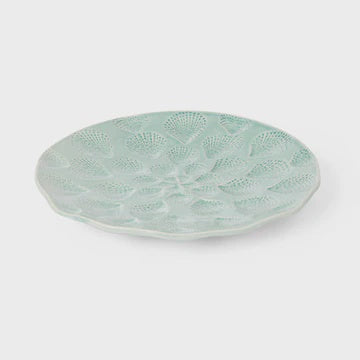 Nautilus Light Blue Plate Large