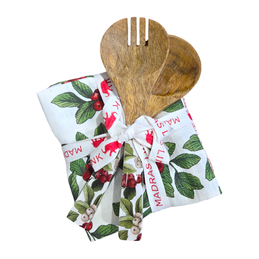 Noelle Teatowel S/Server Gift Set