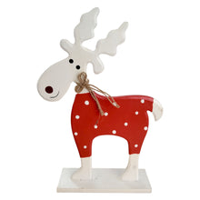 Load image into Gallery viewer, Spotty Reindeer Red Whi

