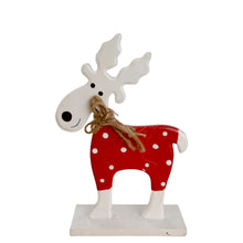 Load image into Gallery viewer, Spotty Reindeer Red Whi
