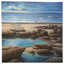 Load image into Gallery viewer, Beachfront by Mark Budd 80cm x 80cm
