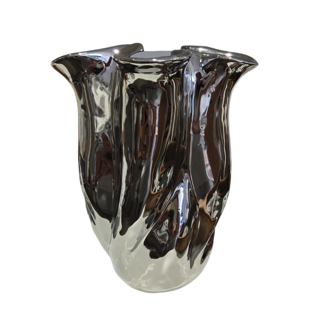 Argent Silver Vase 24.5cm