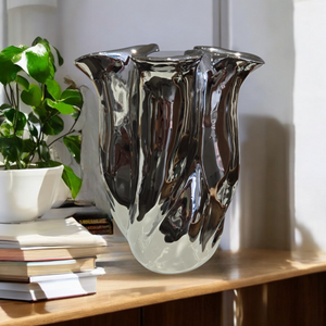 Argent Silver Vase 24.5cm