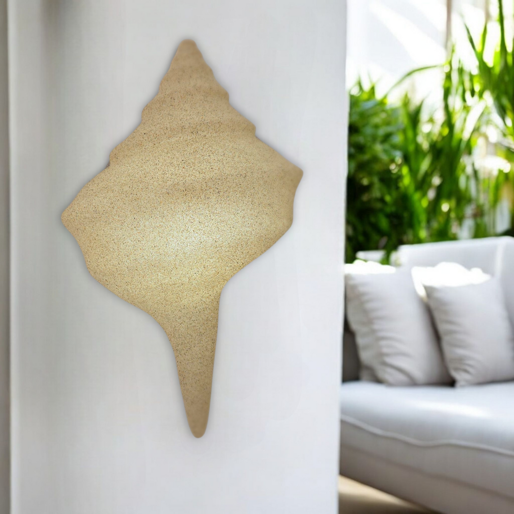 Conch Wall Piece - Sand