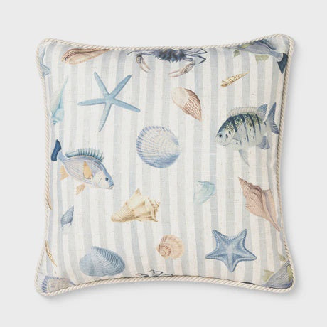 Reef Stripe Cushion 50cm